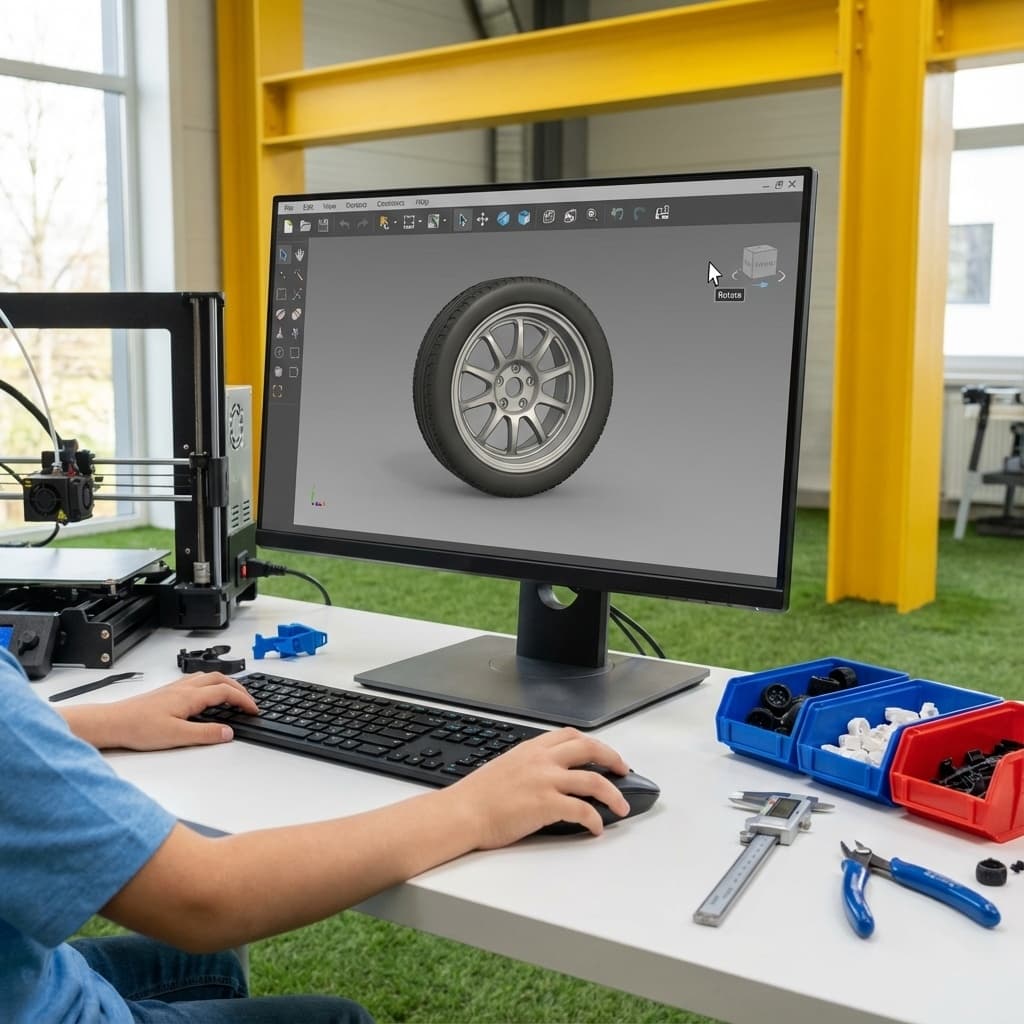 3Dモデリングでオリジナルパーツを作ろう